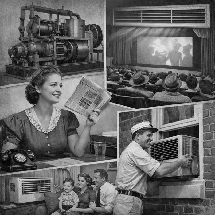 The History of Central Air Conditioning for Homes