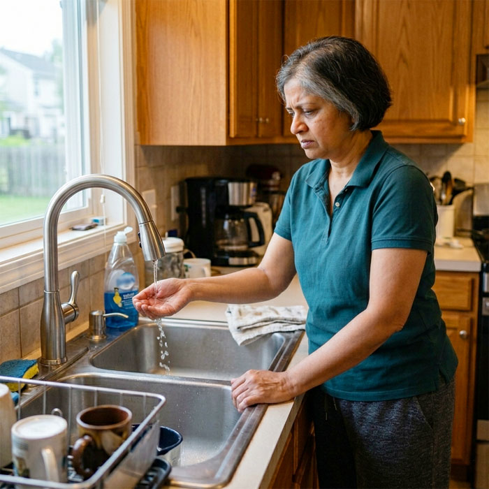 What Causes Low Water Pressure Throughout a Home?