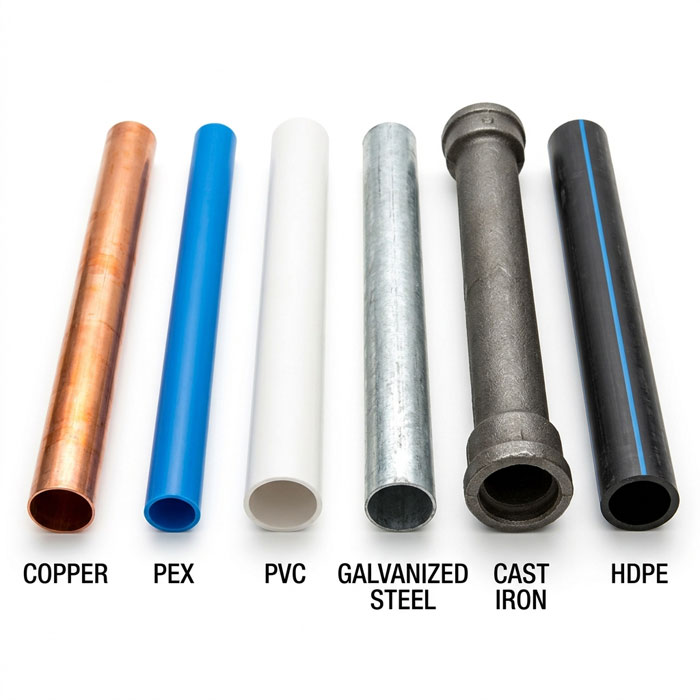 A Detailed Comparison of Plumbing Materials