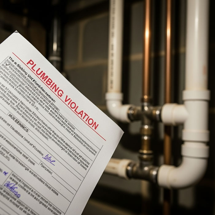 How to Deal with Plumbing Violations
