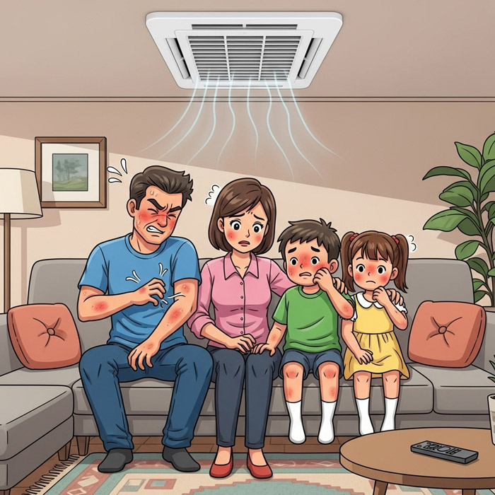 Indoor Environmental Issues That Can Contribute to Skin Irritation